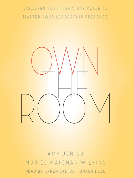 Title details for Own the Room by Amy Jen Su - Available